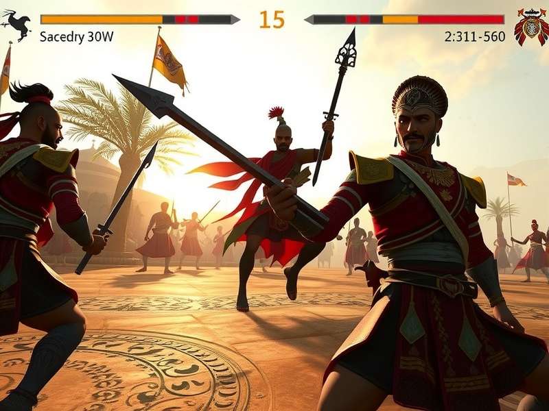 Hind Mace Commander Indian festival event